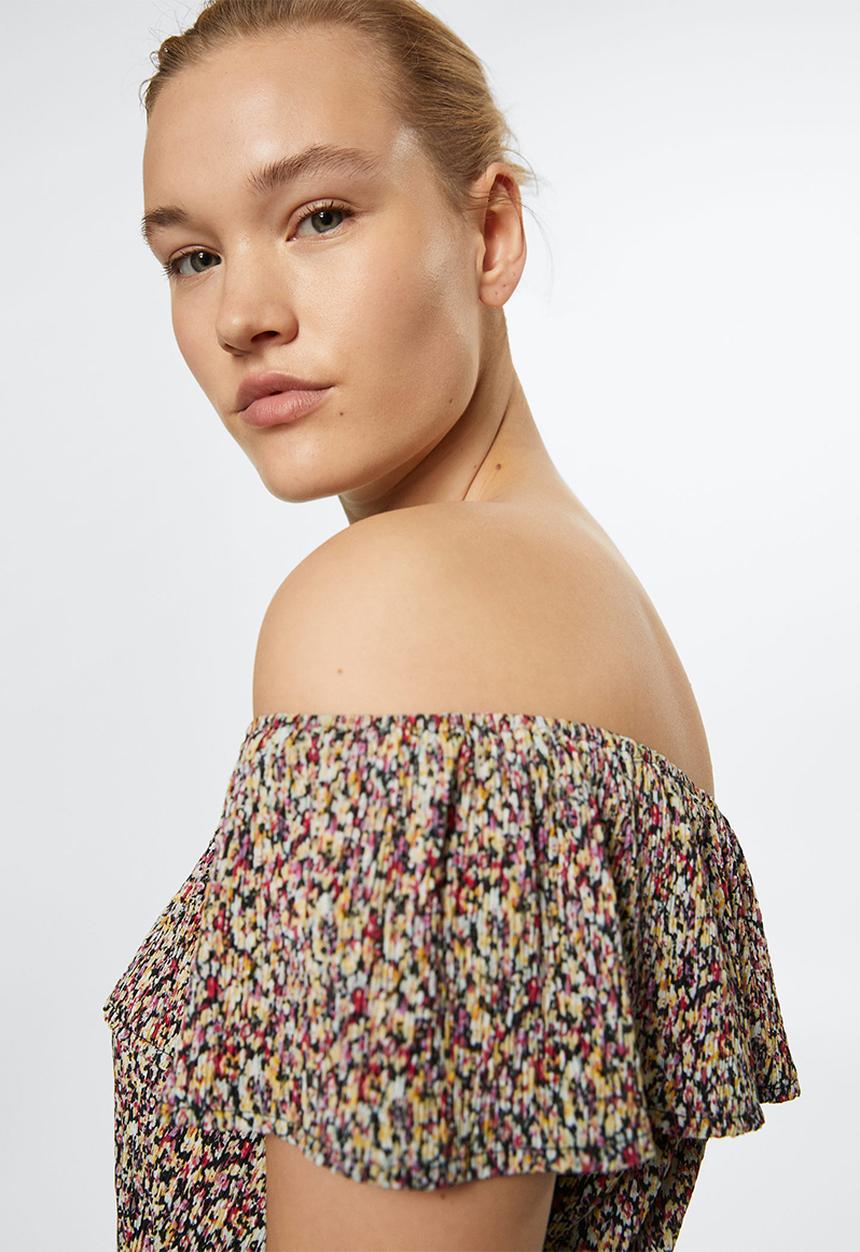 MANGO - Plus dress aray - pink
