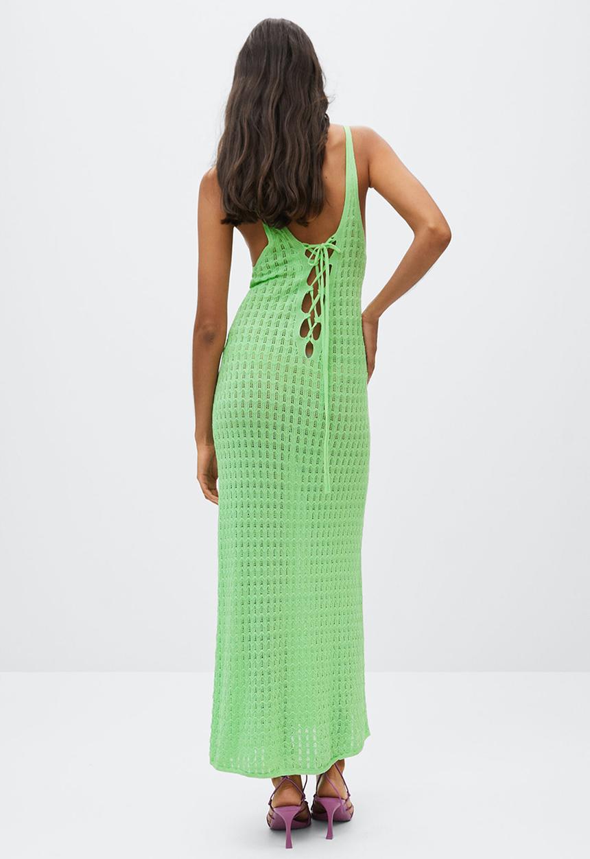 MANGO - Dress lechuga - bright green