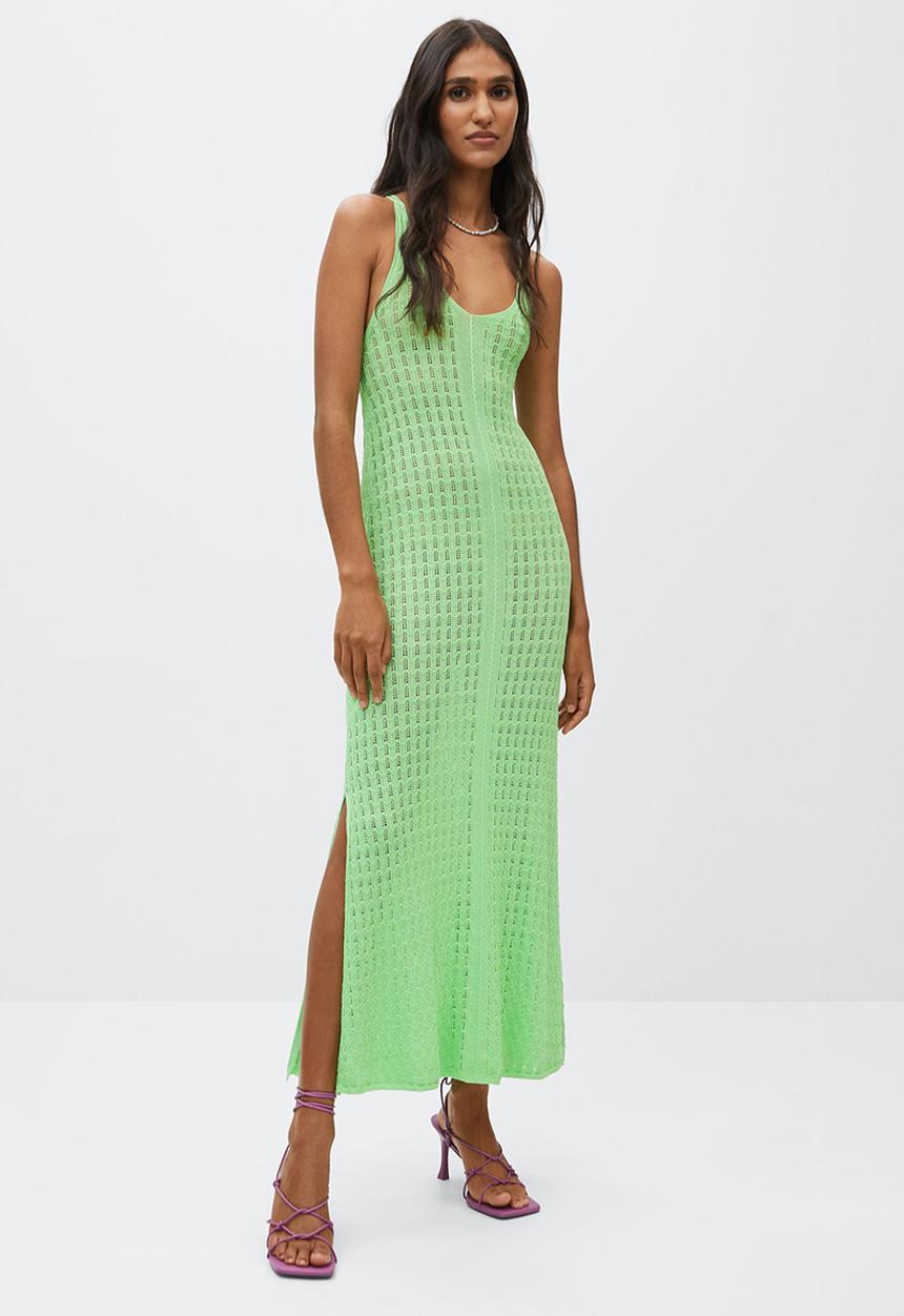 MANGO - Dress lechuga - bright green