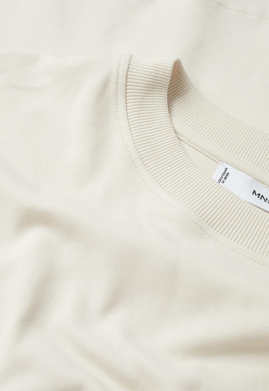MANGO - T-shirt sita2 - light pastel brown