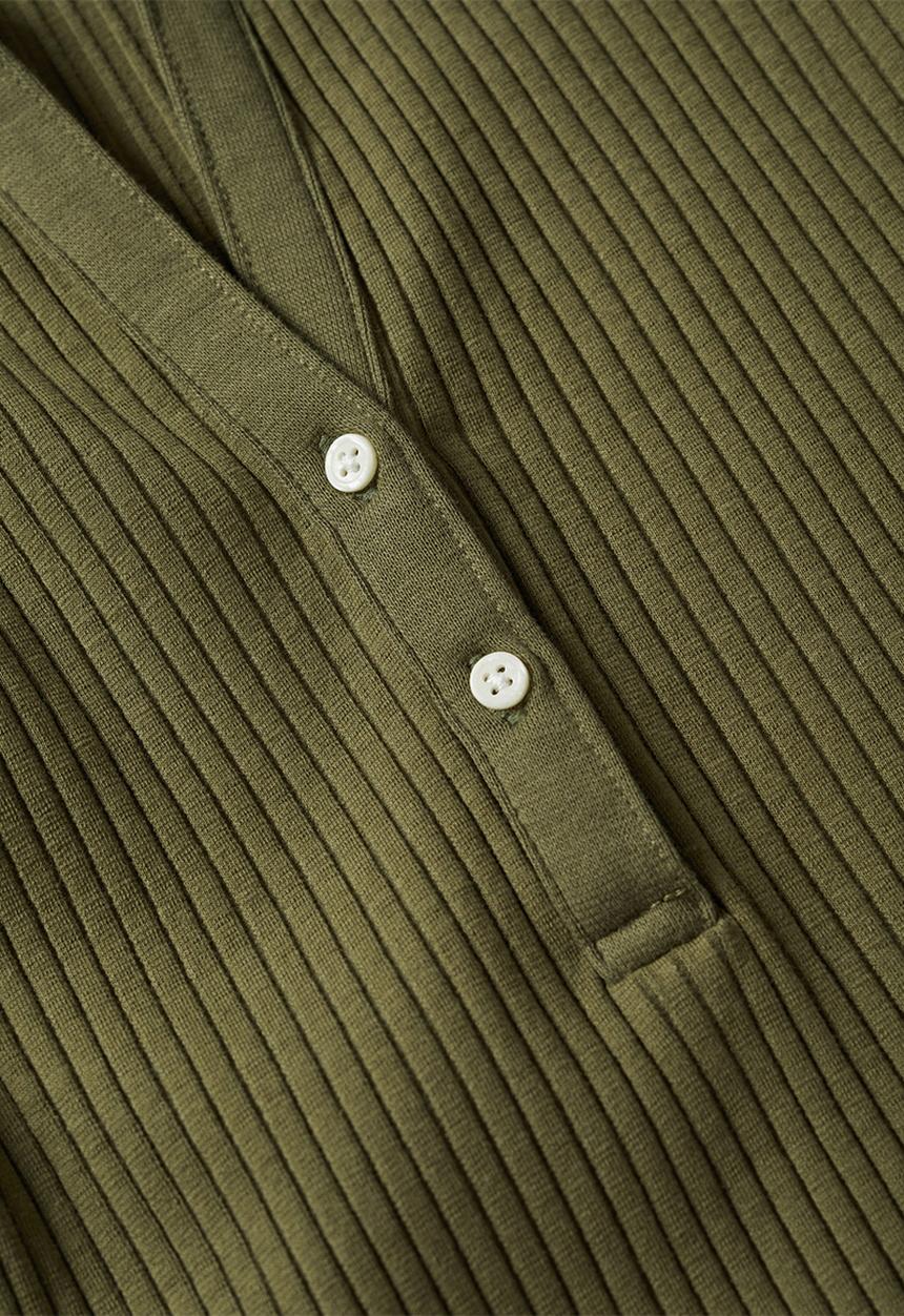 MANGO - Dress shannon - beige/khaki