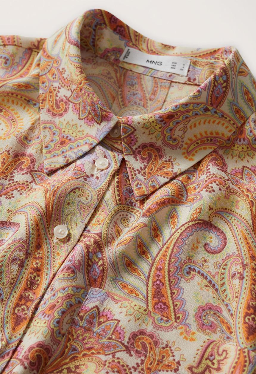 MANGO - Shirt nora - orange