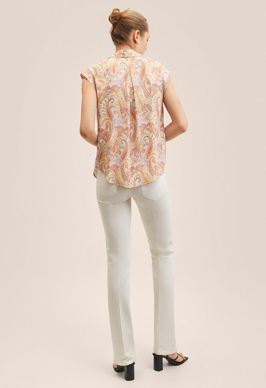 MANGO - Shirt nora - orange