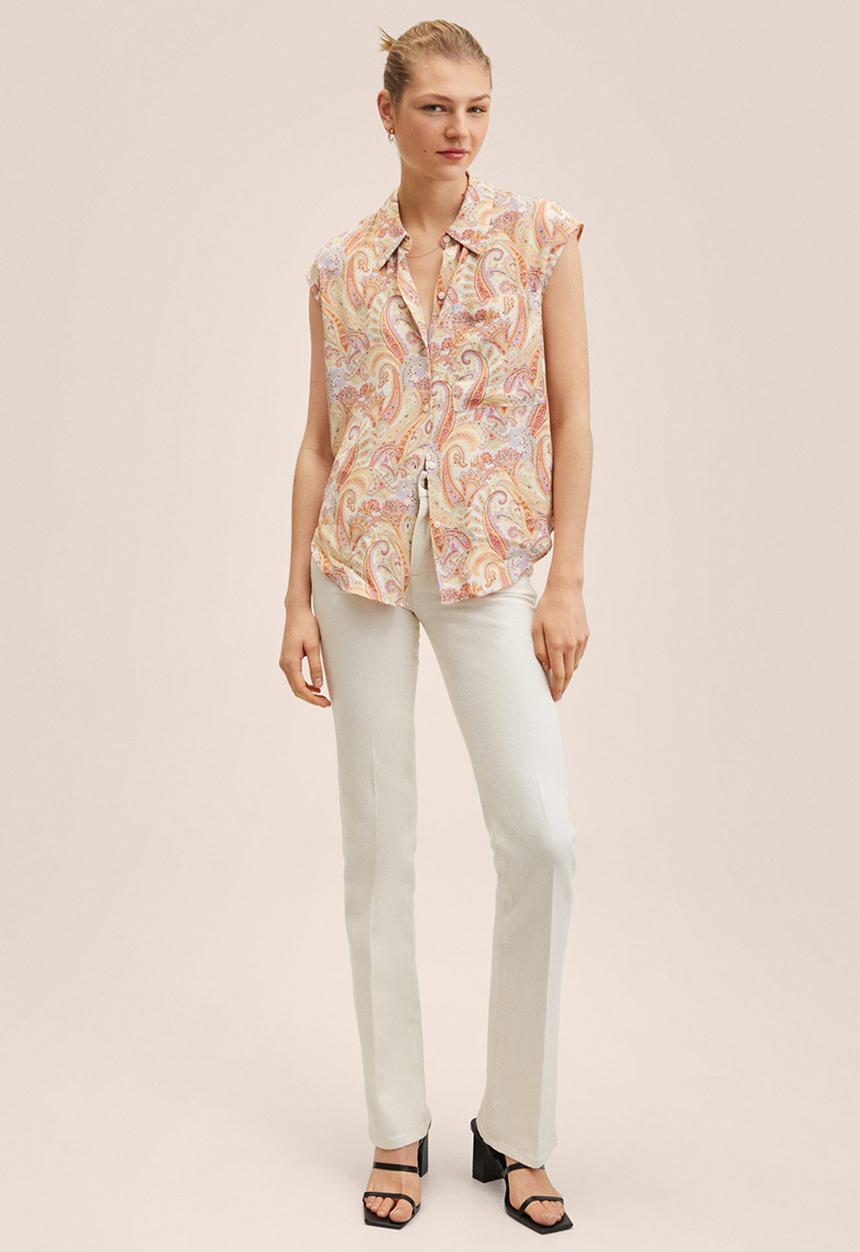 MANGO - Shirt nora - orange