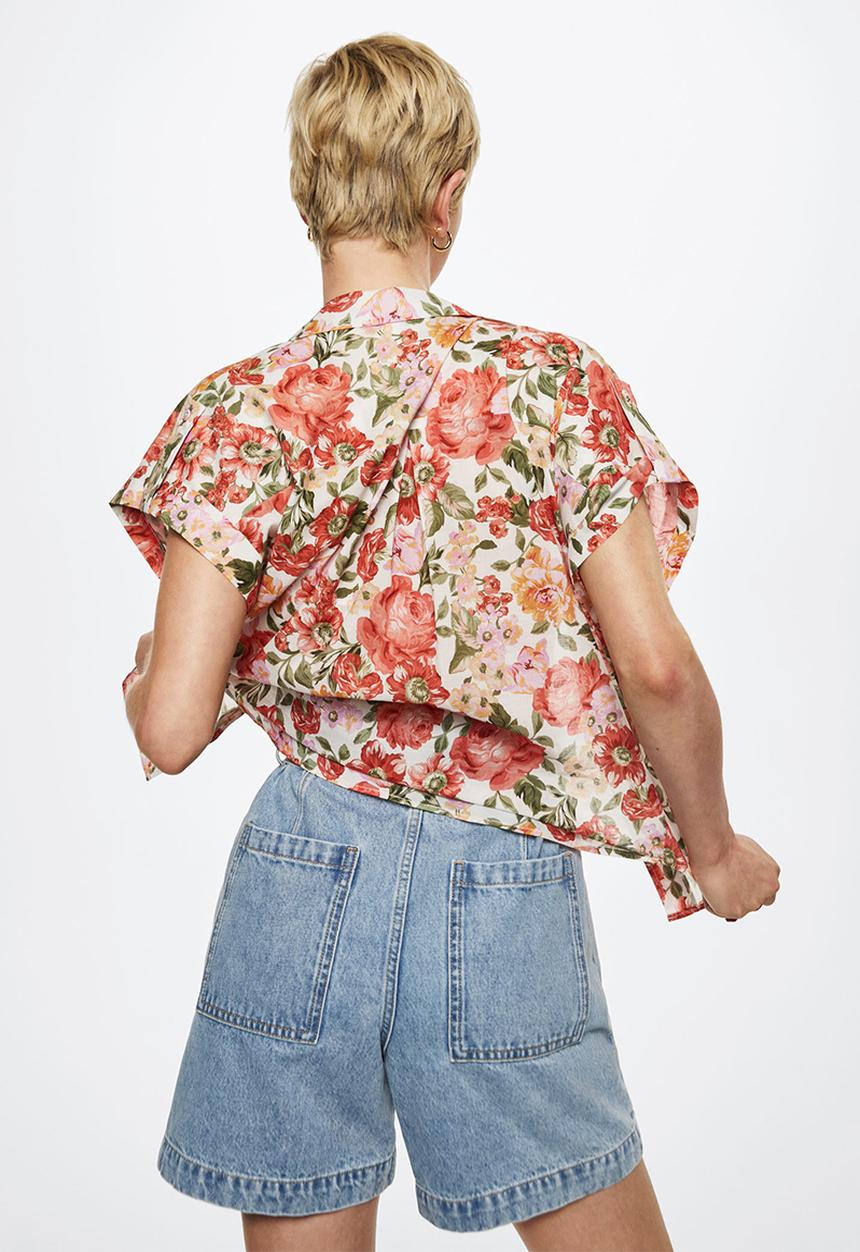 MANGO - Shirt bari - natural