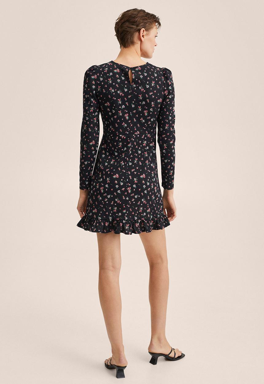 MANGO - Dress . palos - black