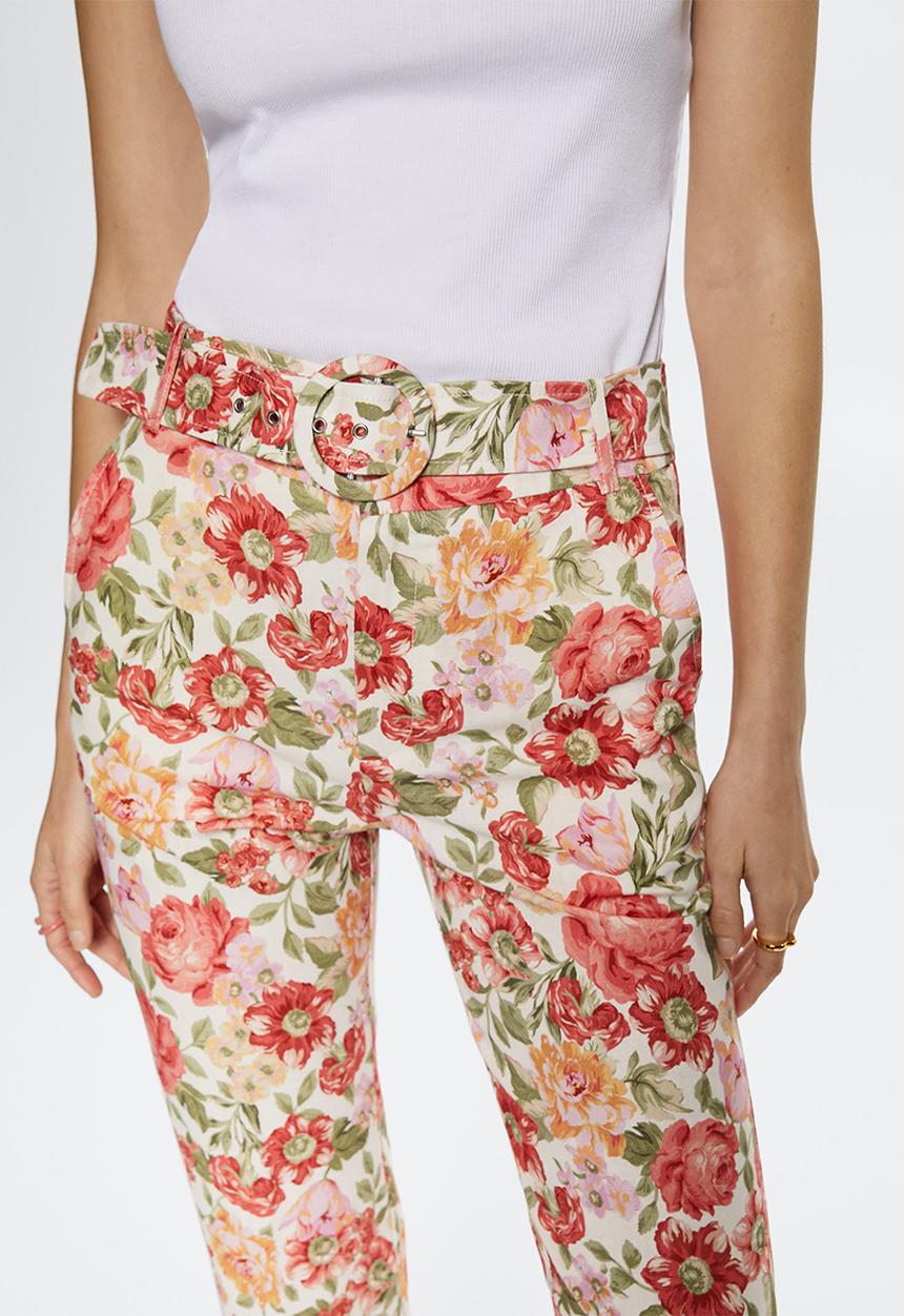 MANGO - Trousers bari - multi 