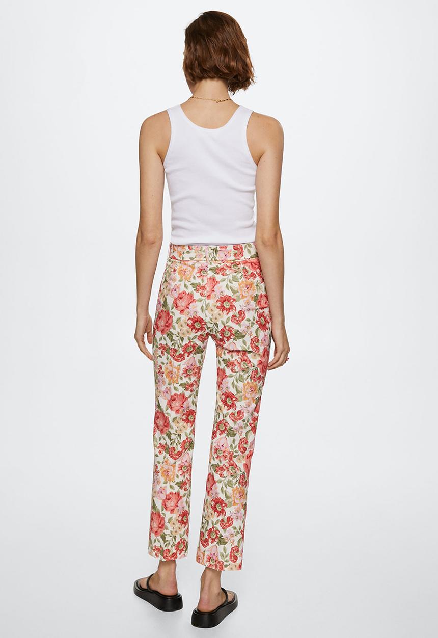 MANGO - Trousers bari - multi 