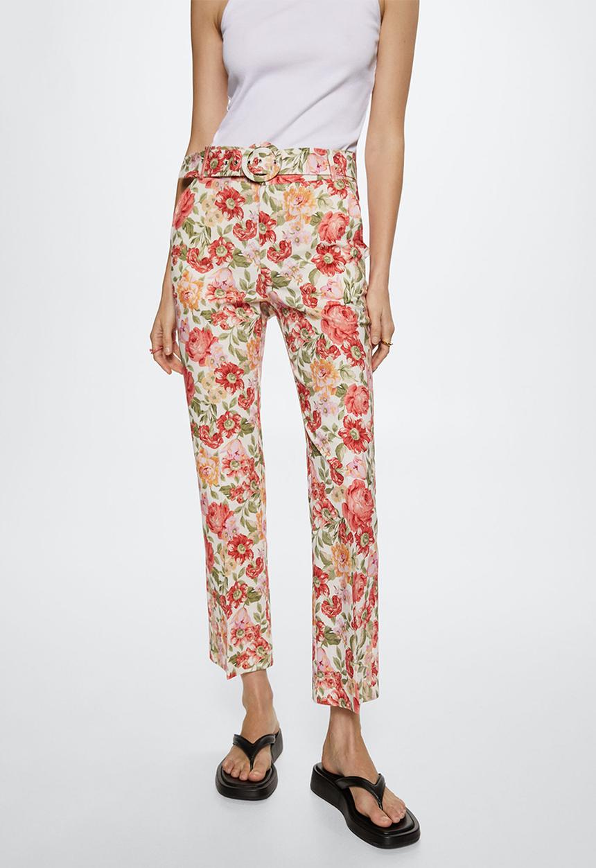 MANGO - Trousers bari - multi 
