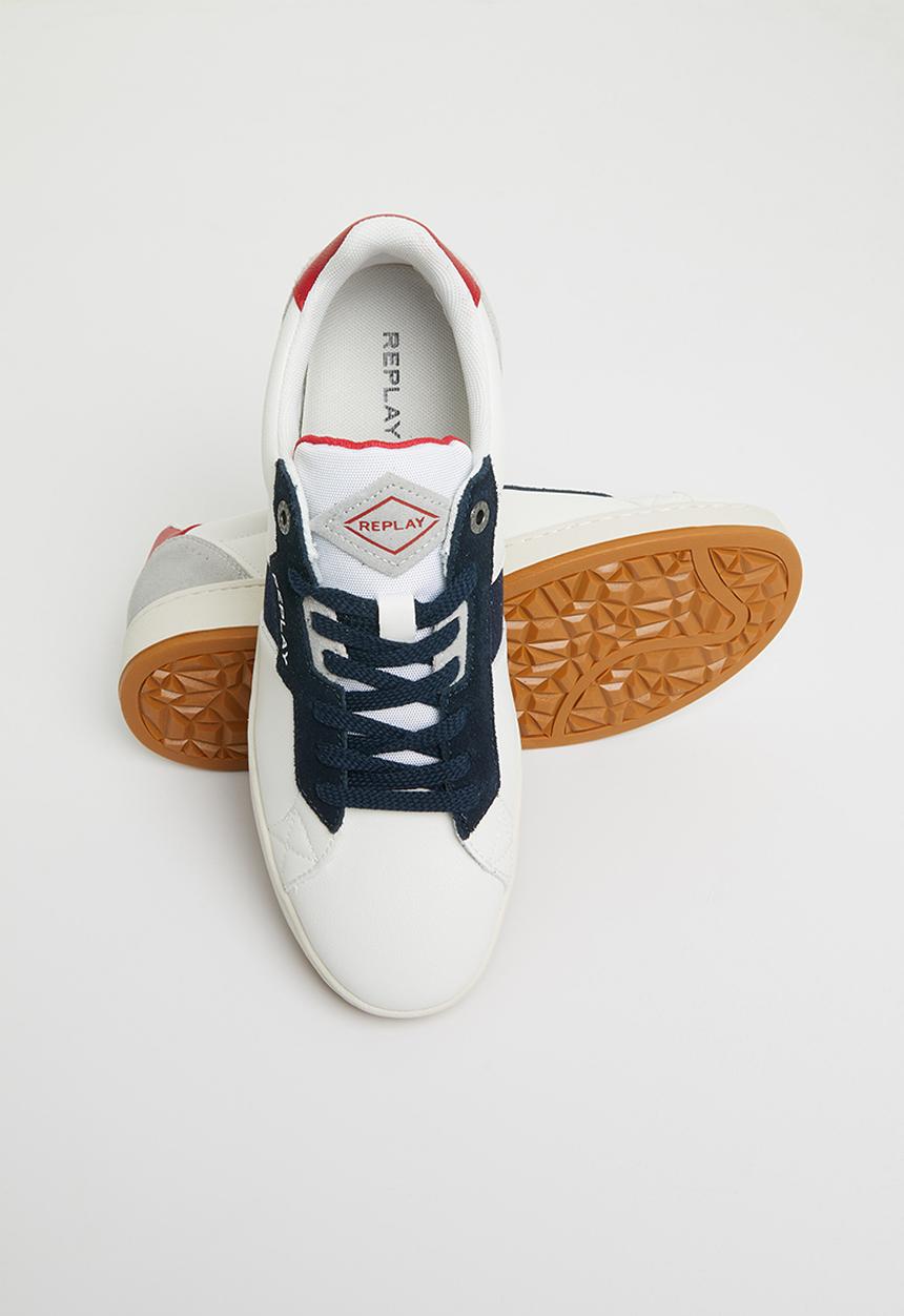 Replay - Pinch denim - 079 white red