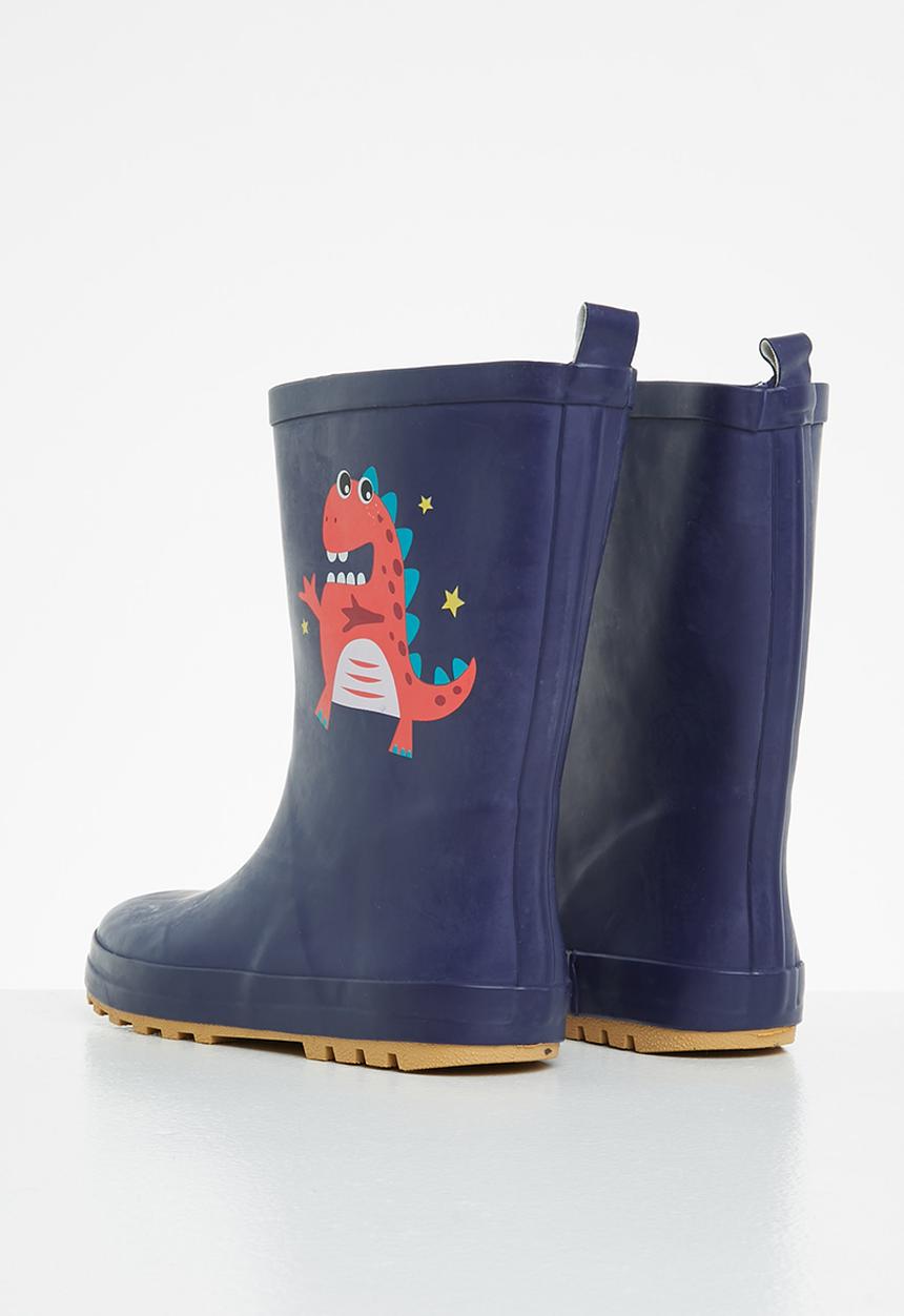Pop Candy - Boys dino boot - navy