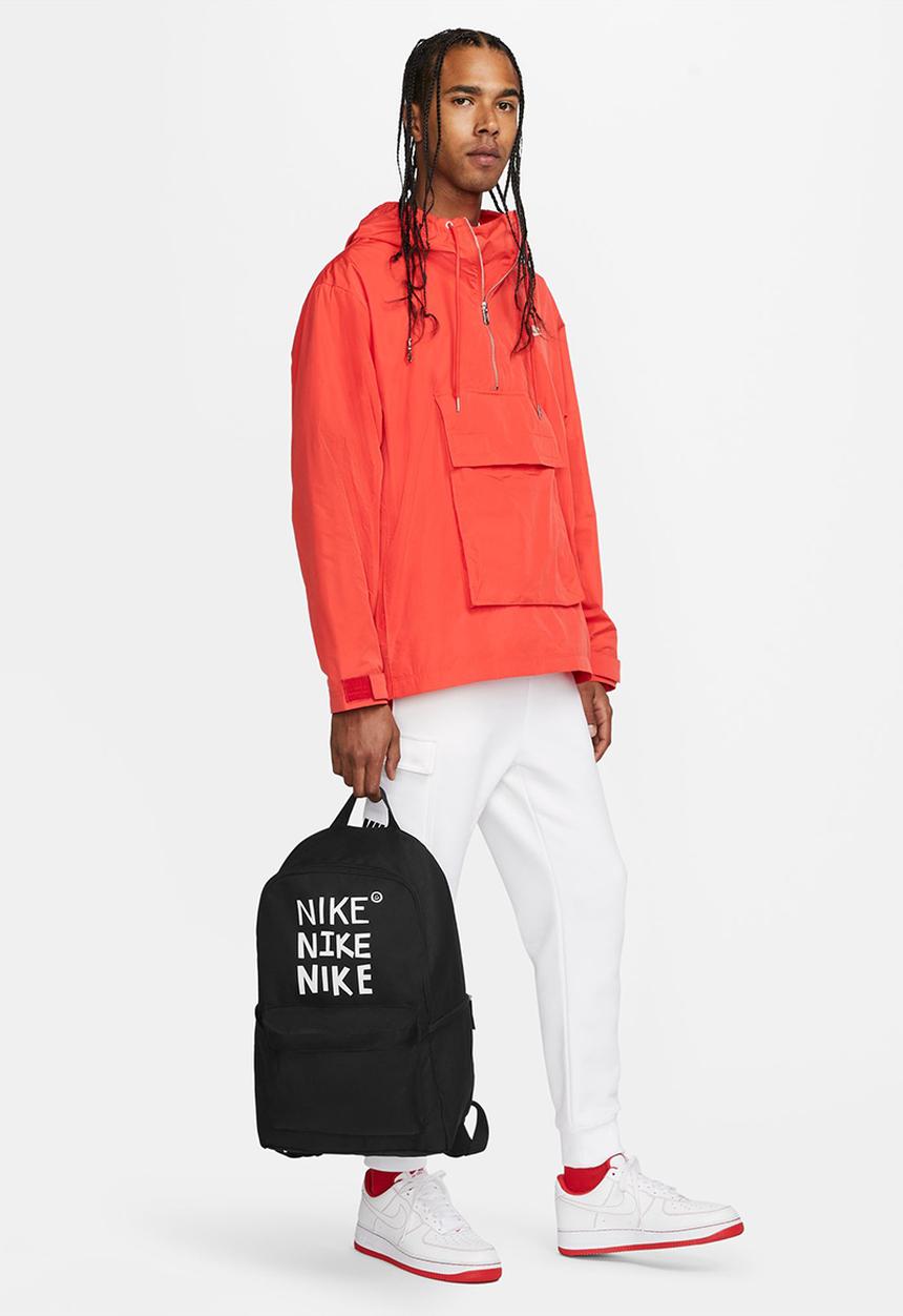 Nike - Nike heritage sport backpack - black & White