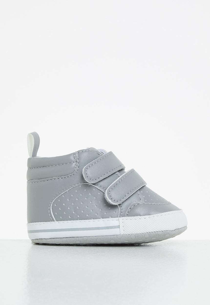 Pop Candy - Baby velcro starp sneaker - grey