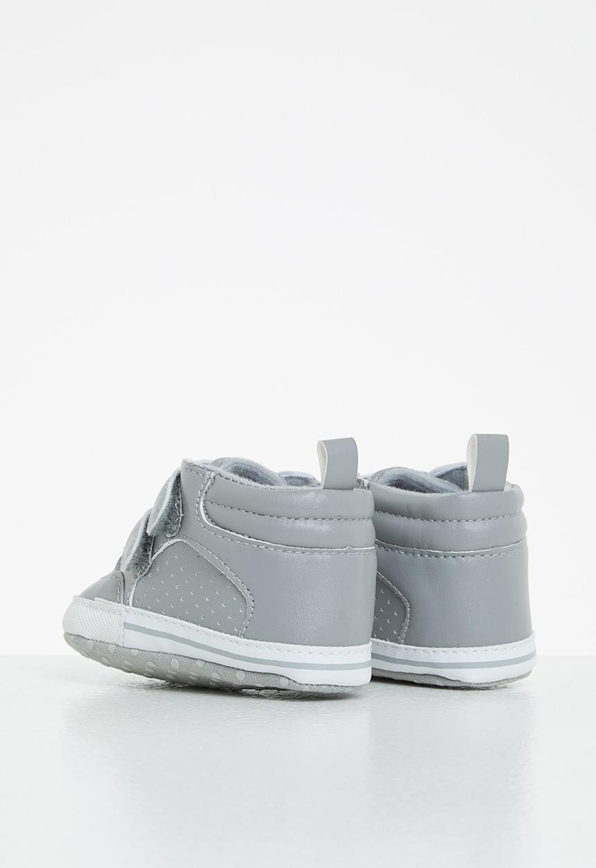 Pop Candy - Baby velcro starp sneaker - grey