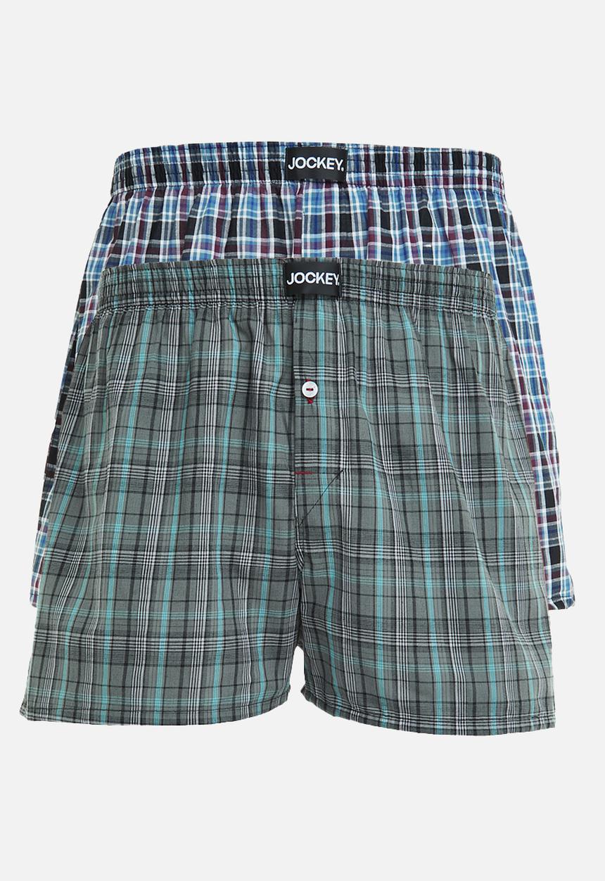 Jockey - 2 Pack woven boxers - multi 