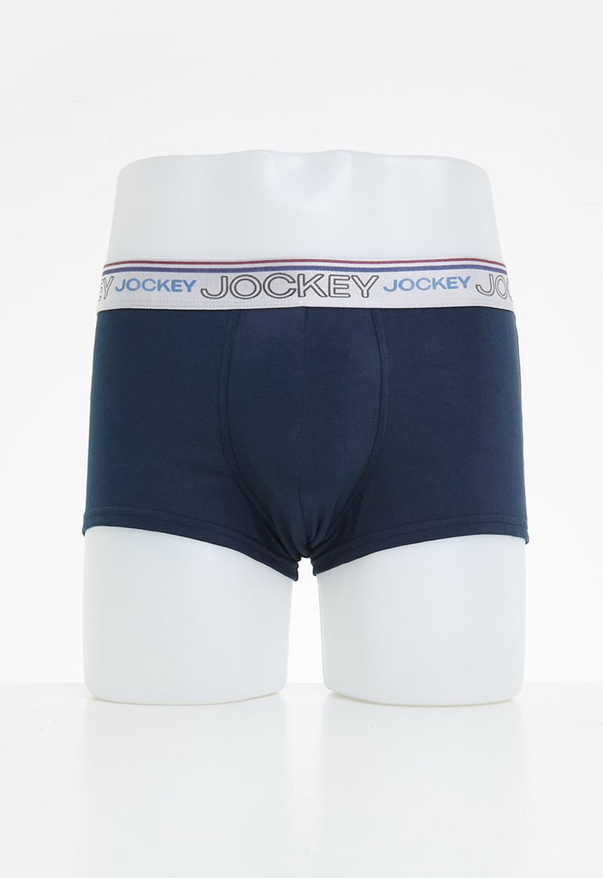 Jockey - 2 Pack new gen pouch trunks - midnight navy & lazuli blue