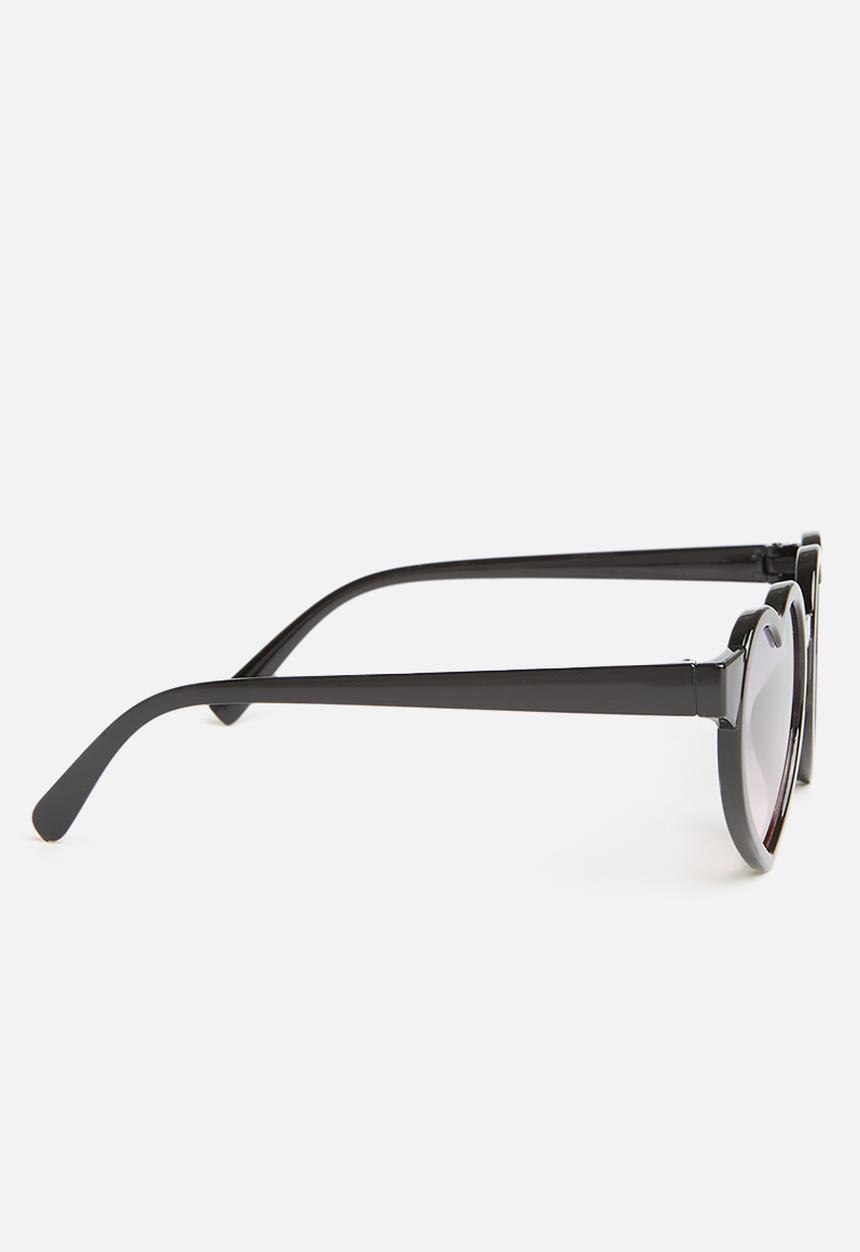 Rebel Republic - Girls heart sunglasses - black