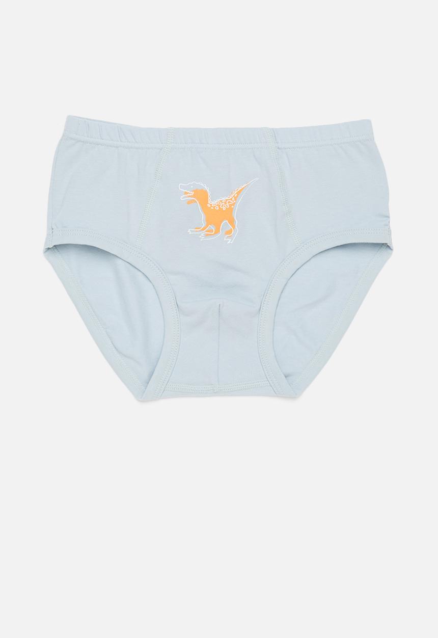Pop Candy - Boys 3 pack dino briefs - multi