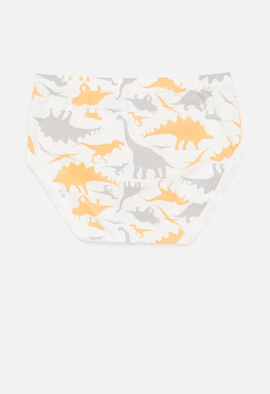 Pop Candy - Boys 3 pack dino briefs - multi