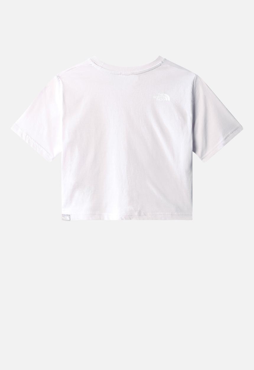 The North Face - G short sleeve simple dome cropped tee - lavender fog