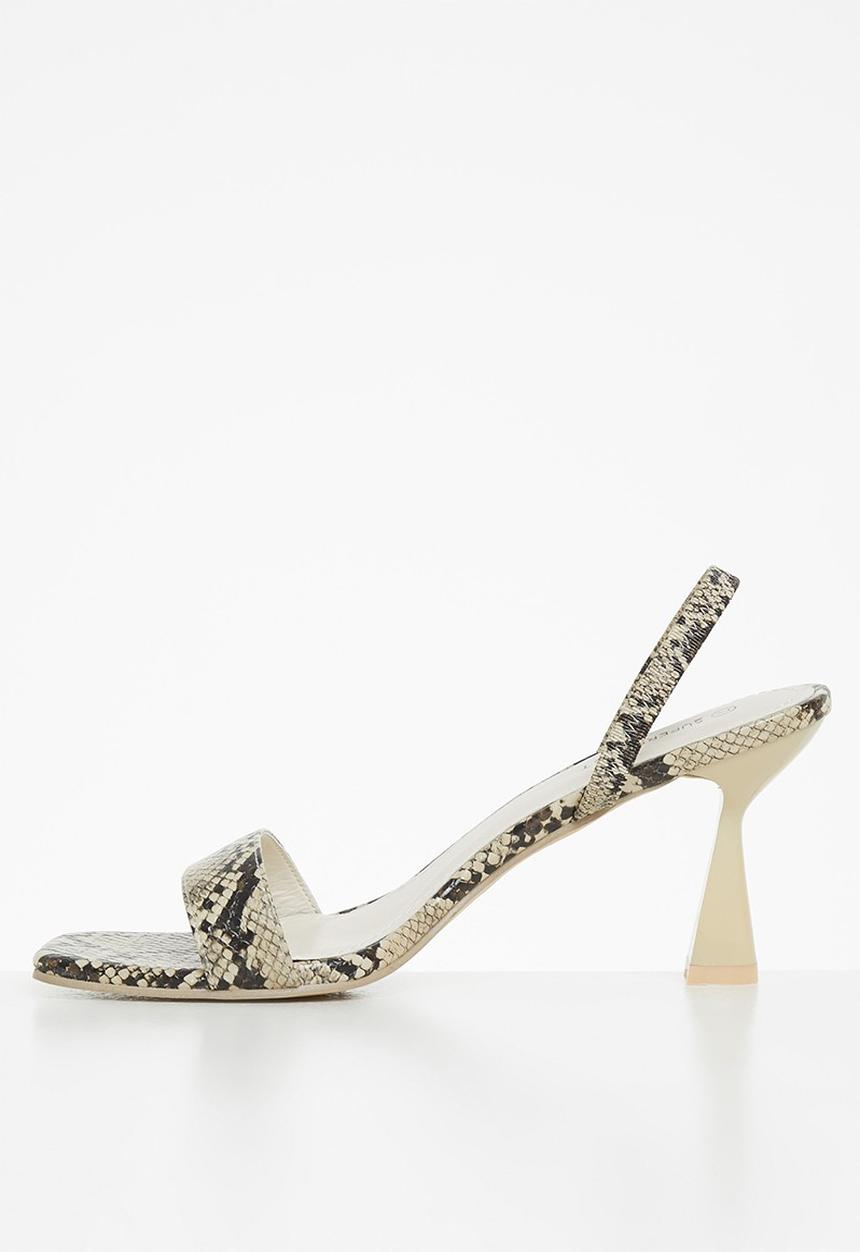Superbalist - Ali slingback- snake print