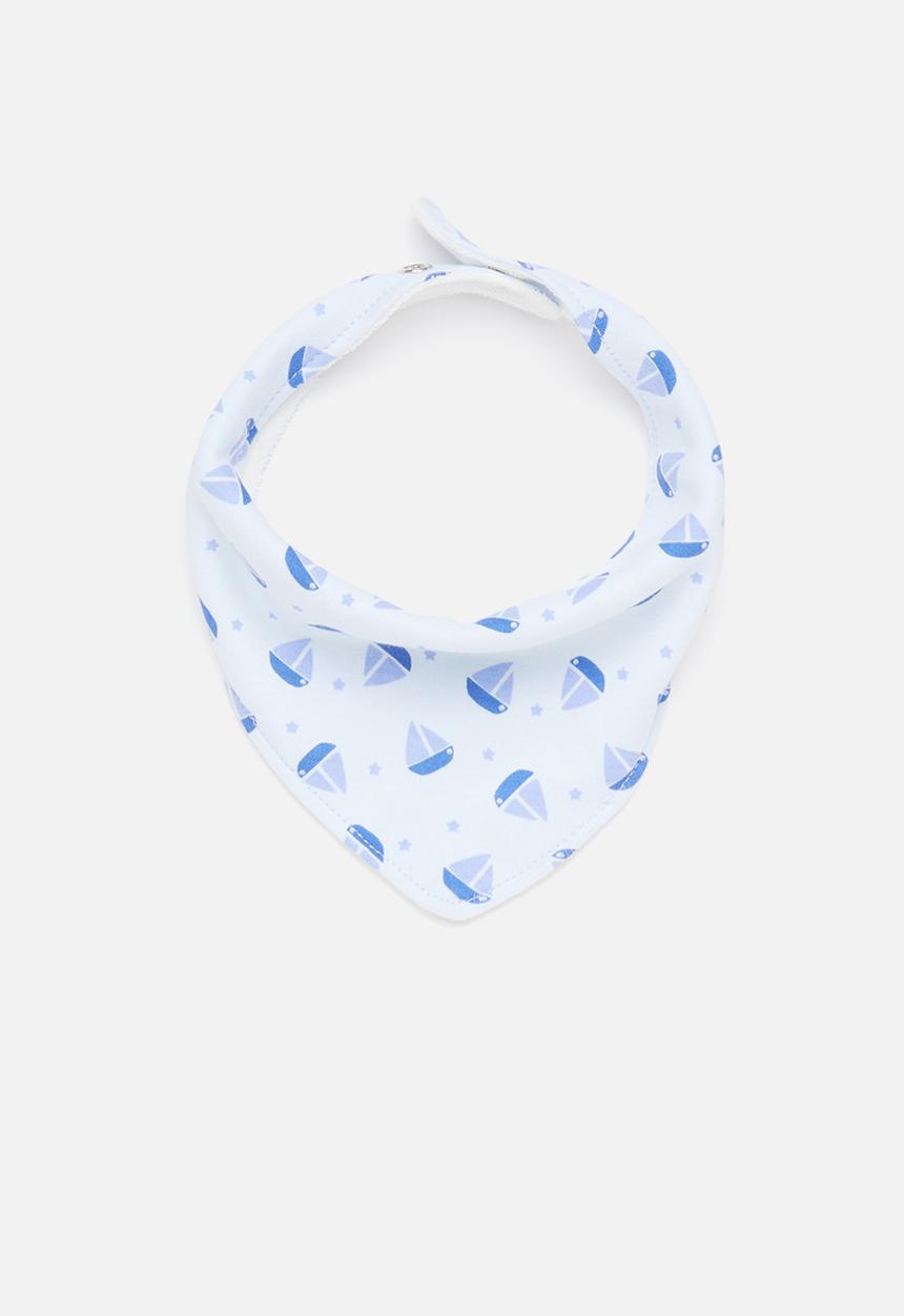 Pop Candy - Baby 3 pack bibs - blue