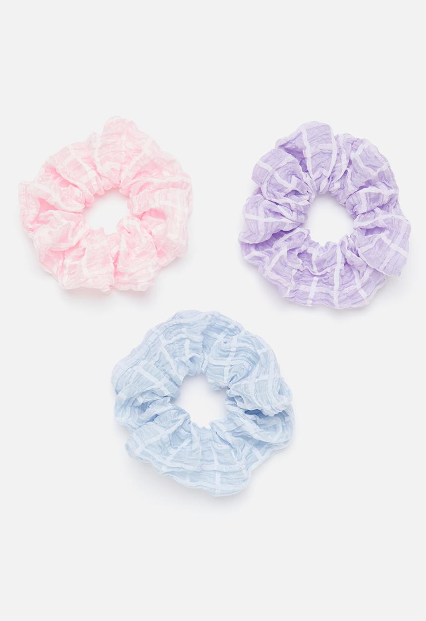 Rebel Republic - 3 Pack scrunchies - multi 