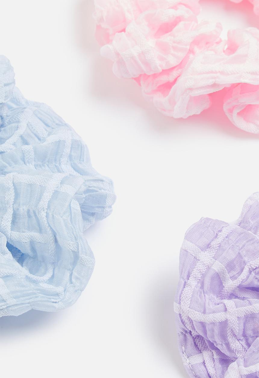 Rebel Republic - 3 Pack scrunchies - multi 