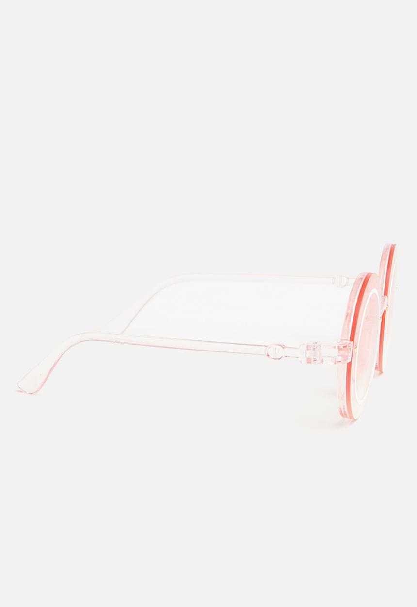 Rebel Republic - Girls round sunglasses - pink
