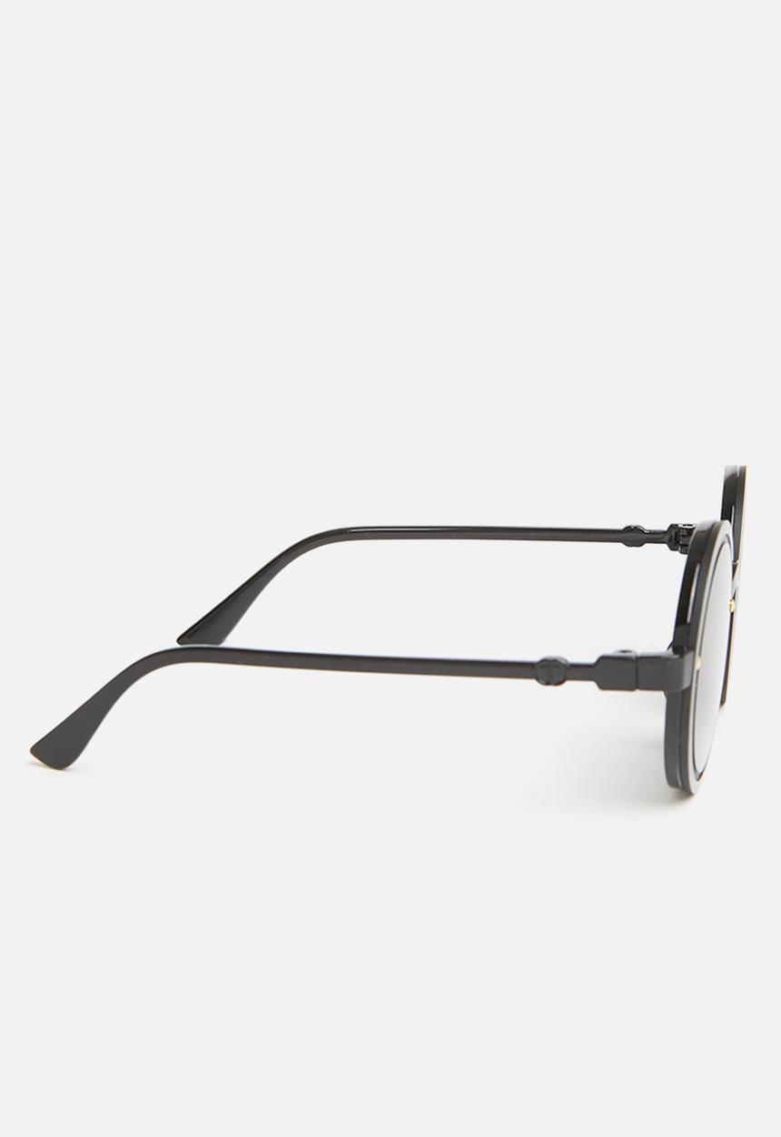 Rebel Republic - Girls round sunglasses - black