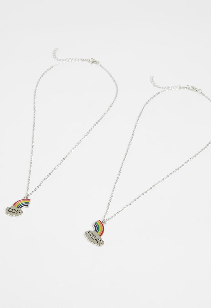 Pop Candy - Best friends necklaces - silver 