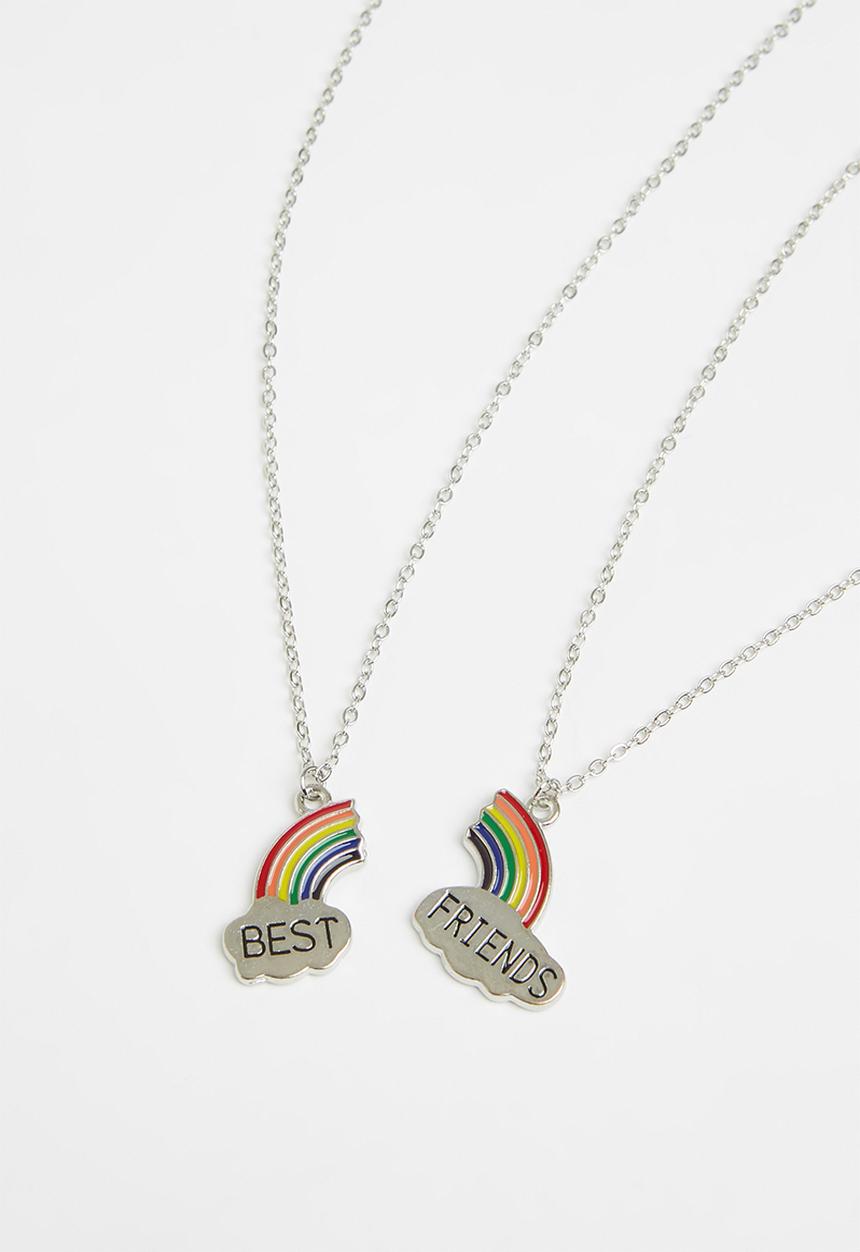 Pop Candy - Best friends necklaces - silver 