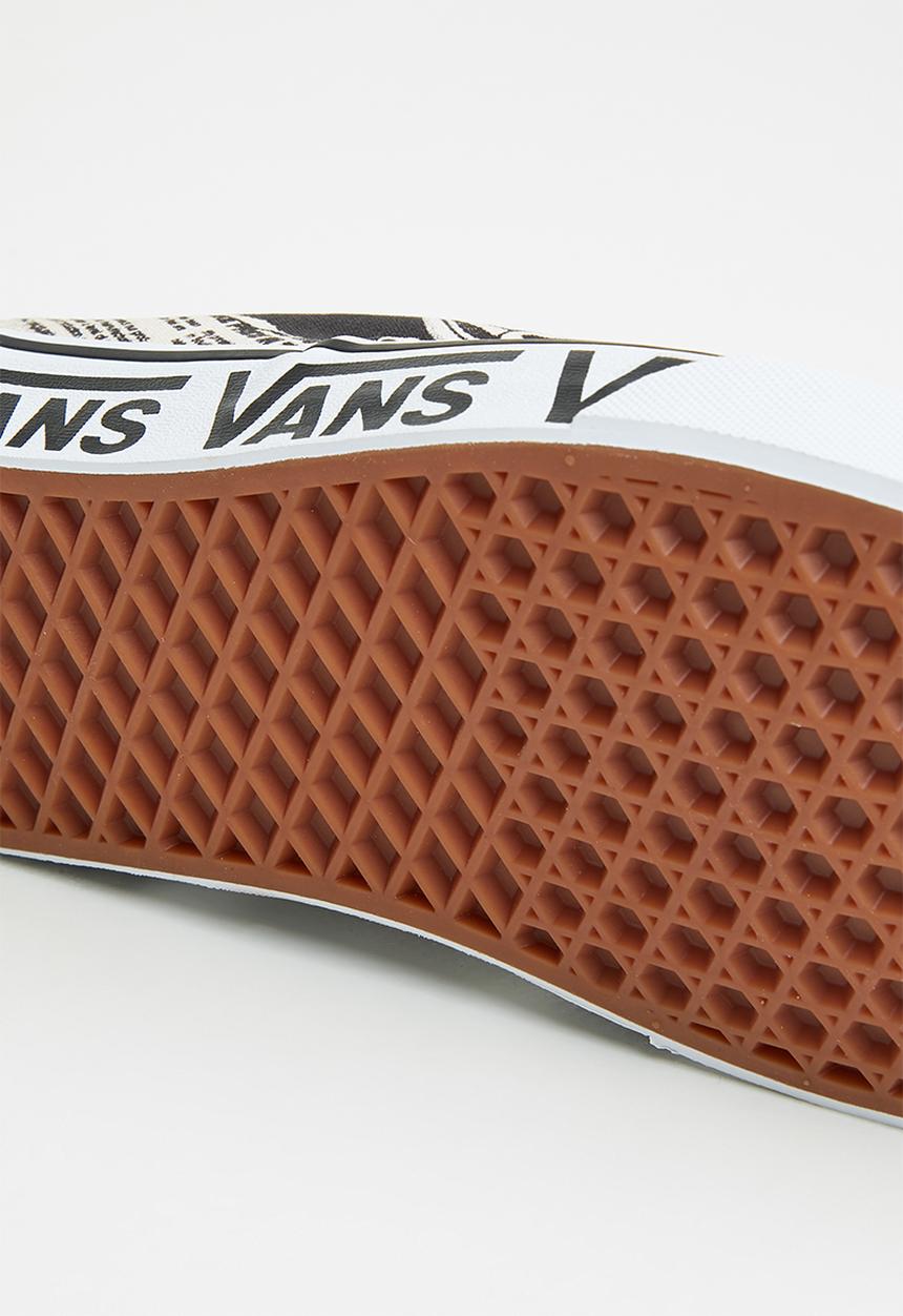 Vans - Authentic -  vans collage black/white