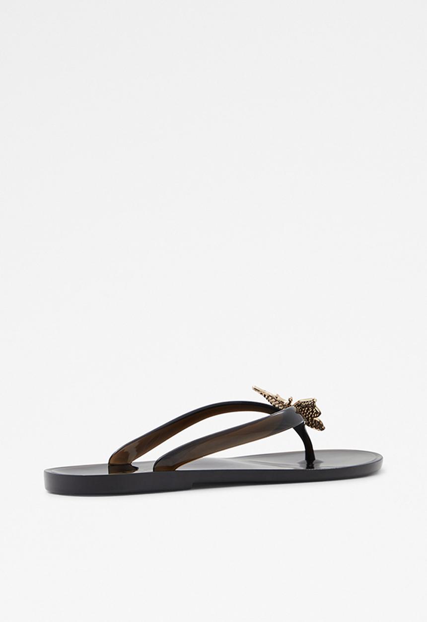 ALDO - Alelith sandal  - black & gold multi