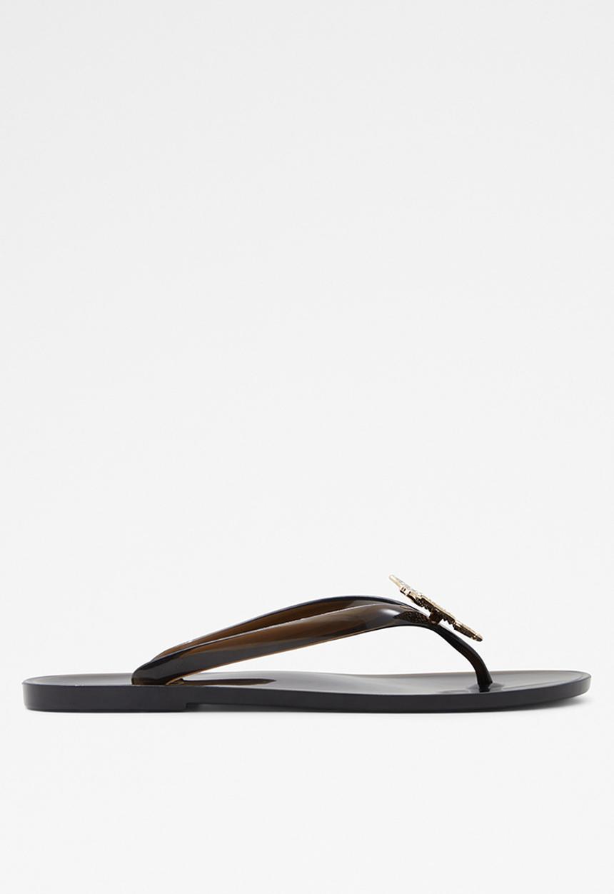 ALDO - Alelith sandal  - black & gold multi