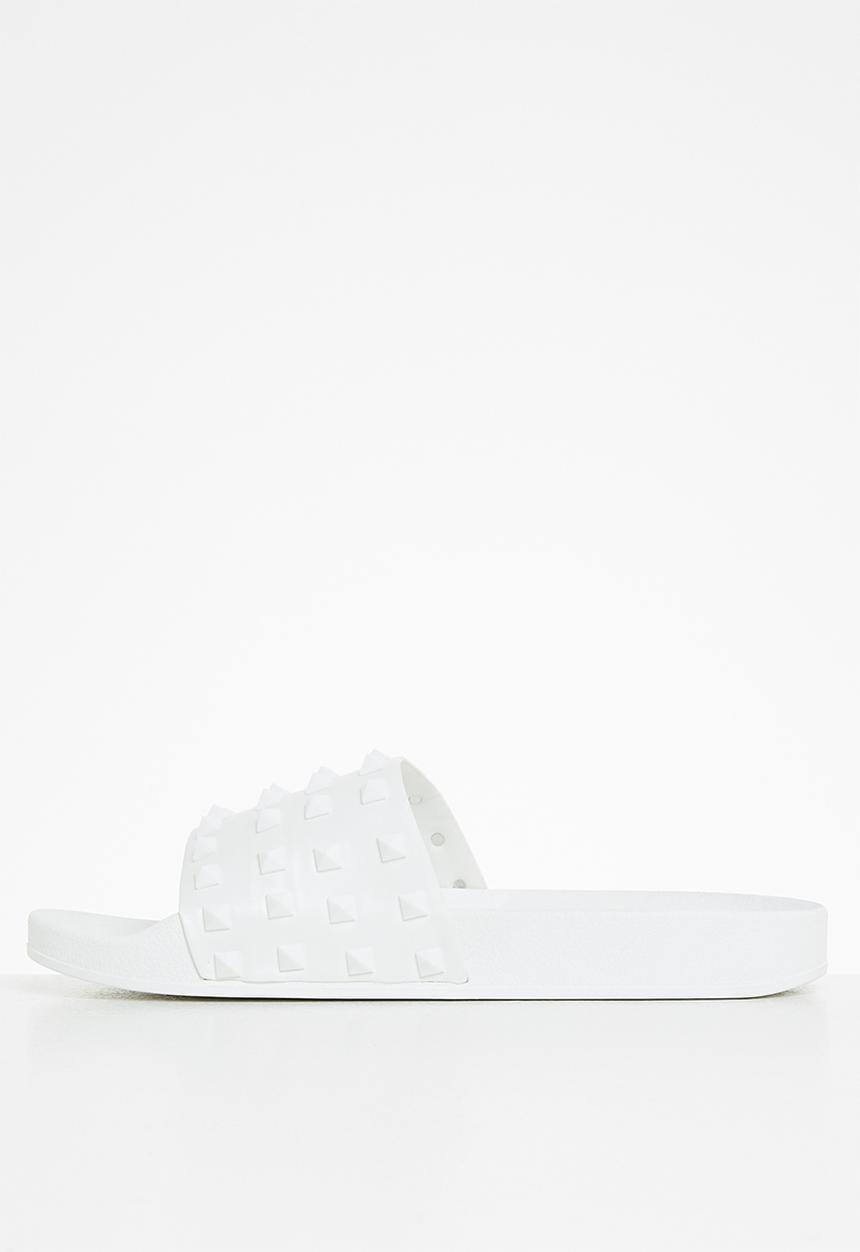 Madden Girl - Flashh slide - white paris