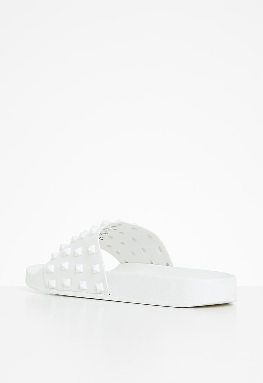 Madden Girl - Flashh slide - white paris