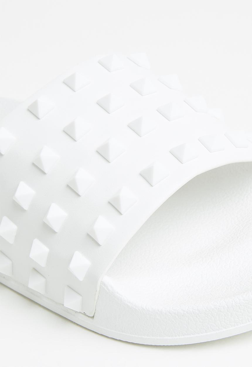 Madden Girl - Flashh slide - white paris