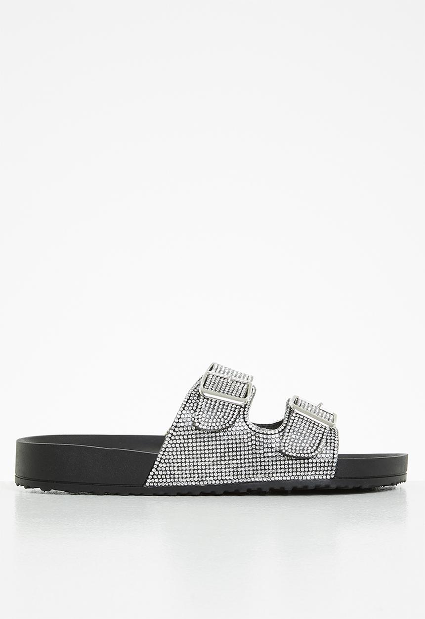 Madden Girl - Teddy-r slide - black