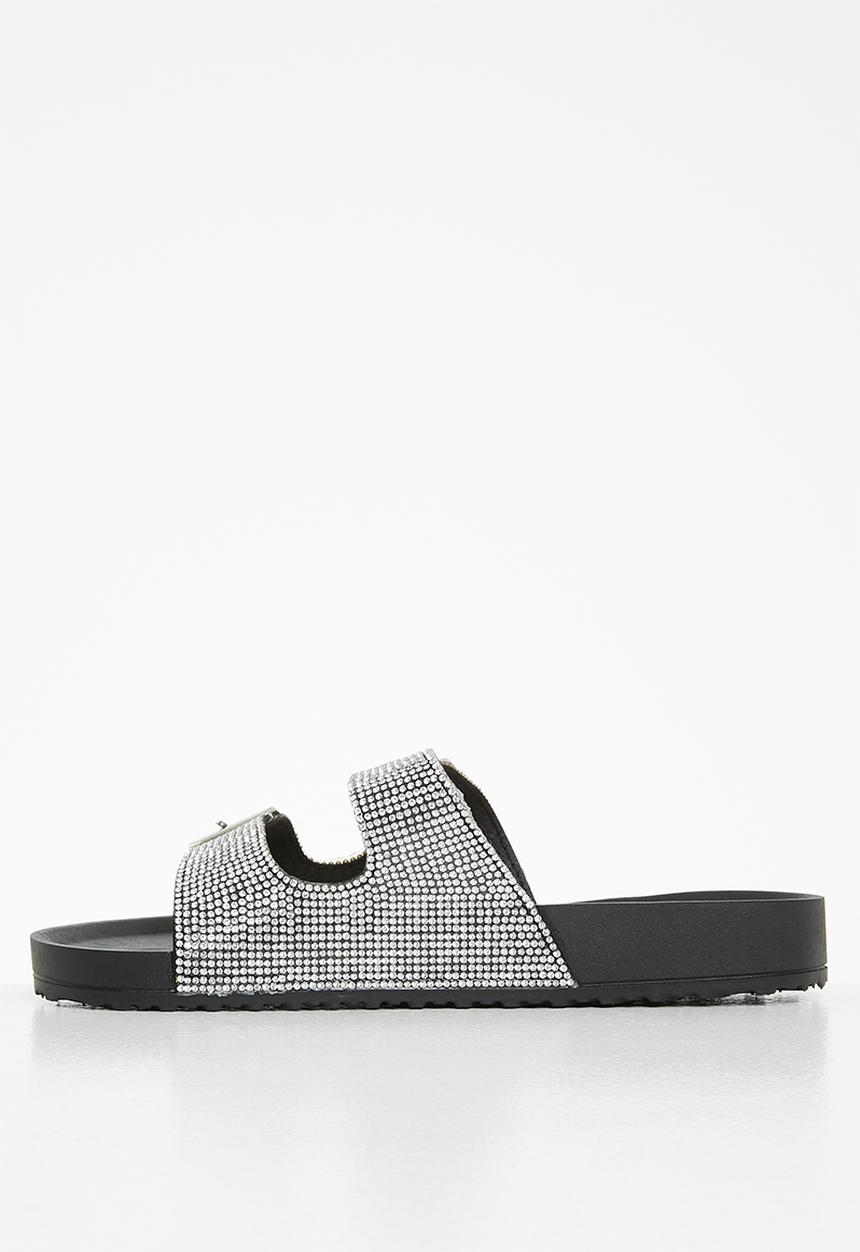 Madden Girl - Teddy-r slide - black