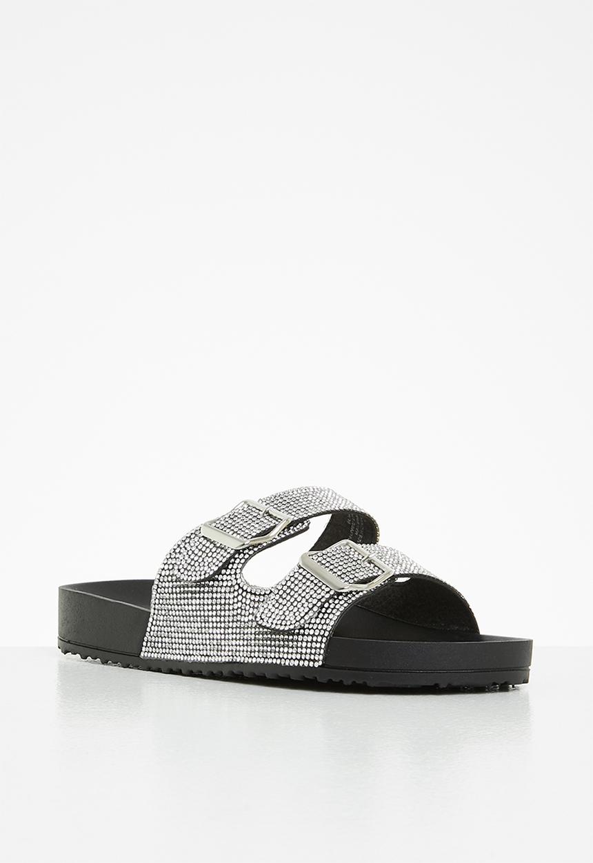 Madden Girl - Teddy-r slide - black