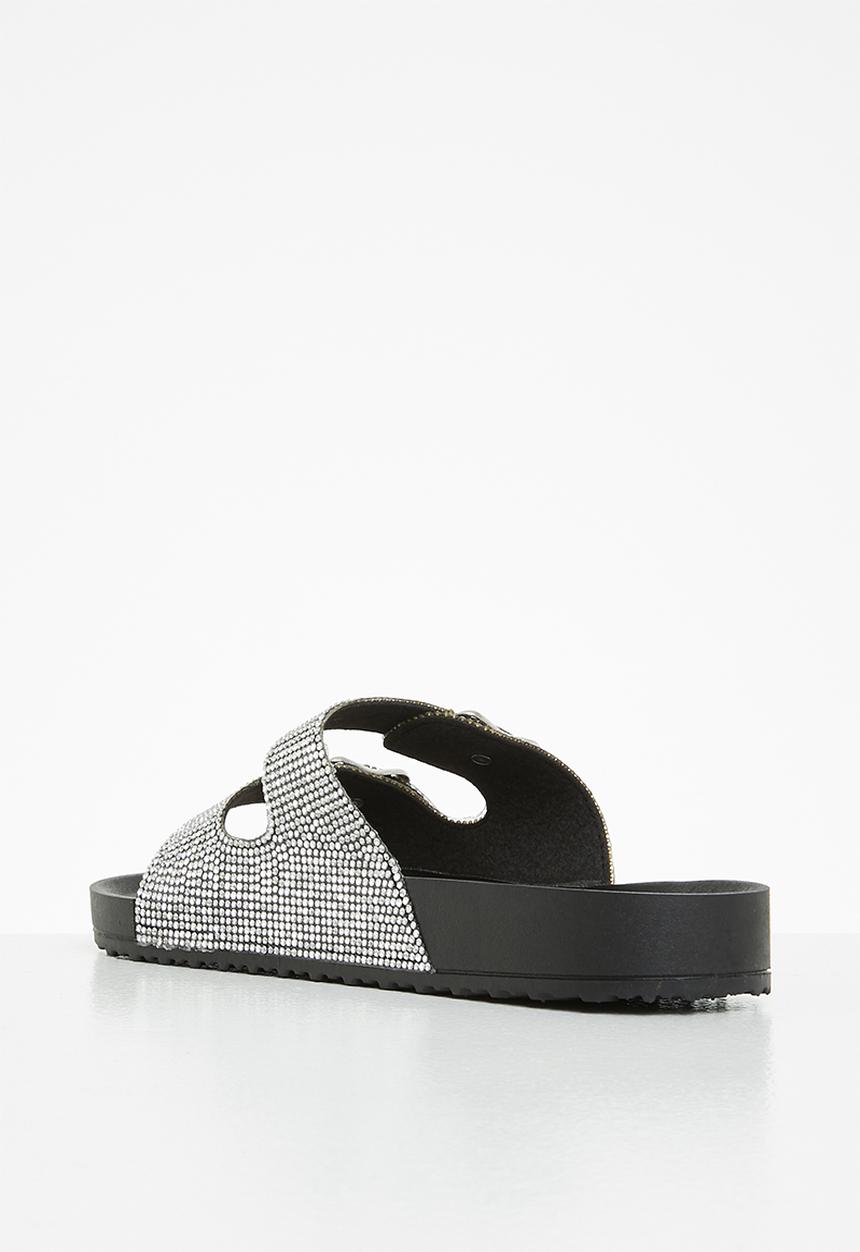 Madden Girl - Teddy-r slide - black