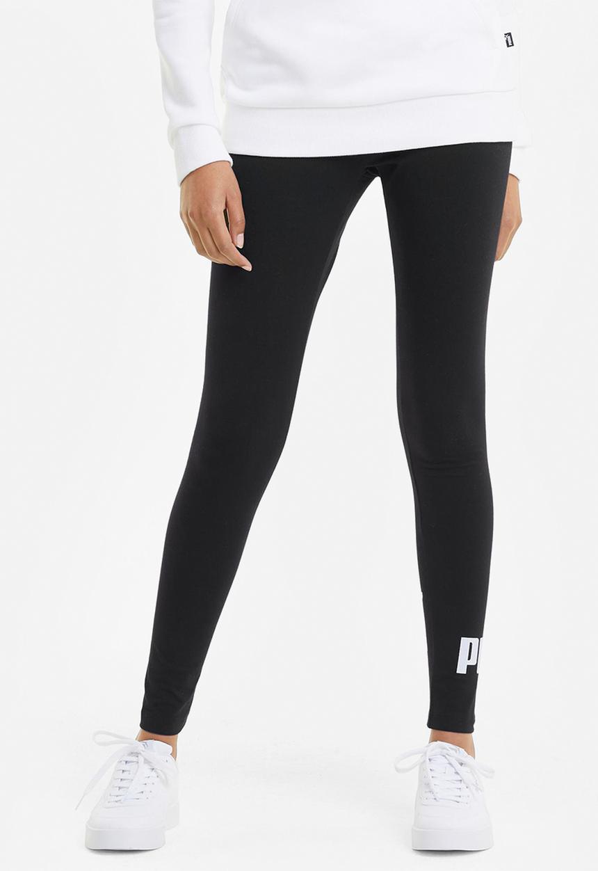 PUMA - Ess logo leggings - puma black