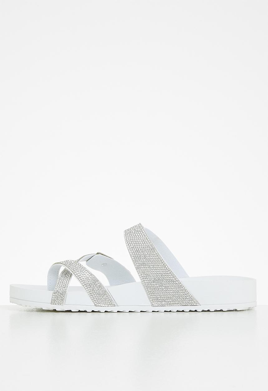Madden Girl - Twila-r slide - white