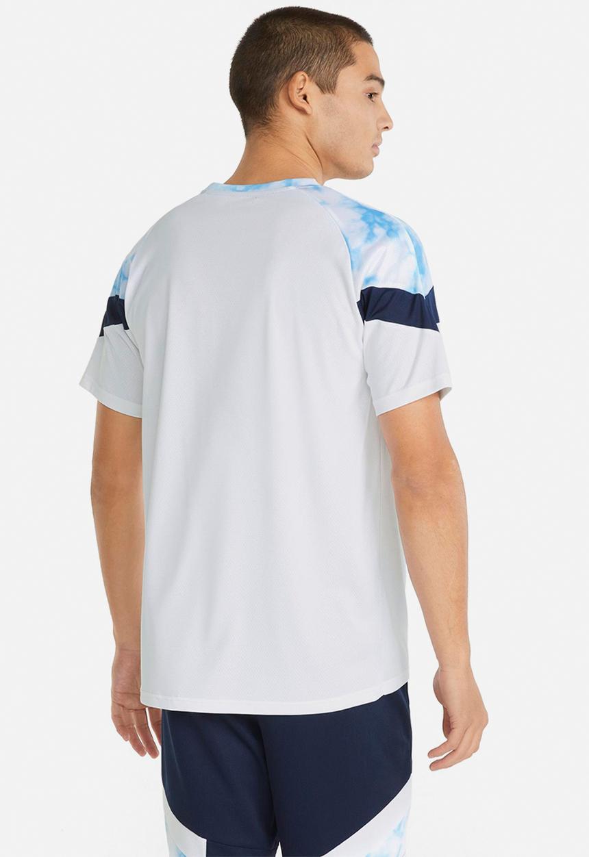 PUMA - Man City FC iconic MCS tee - White & light blue