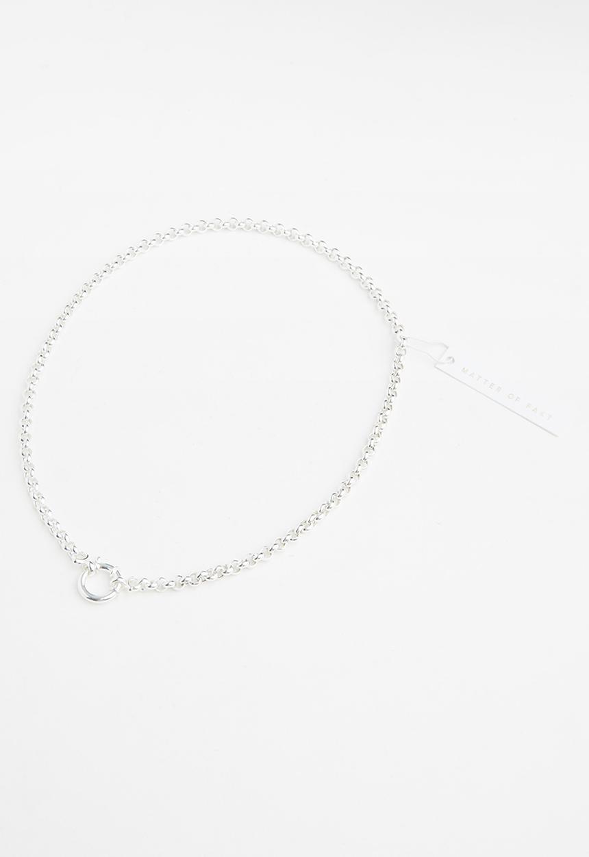 Matter of Fakt - Oasis og chain necklace - silver