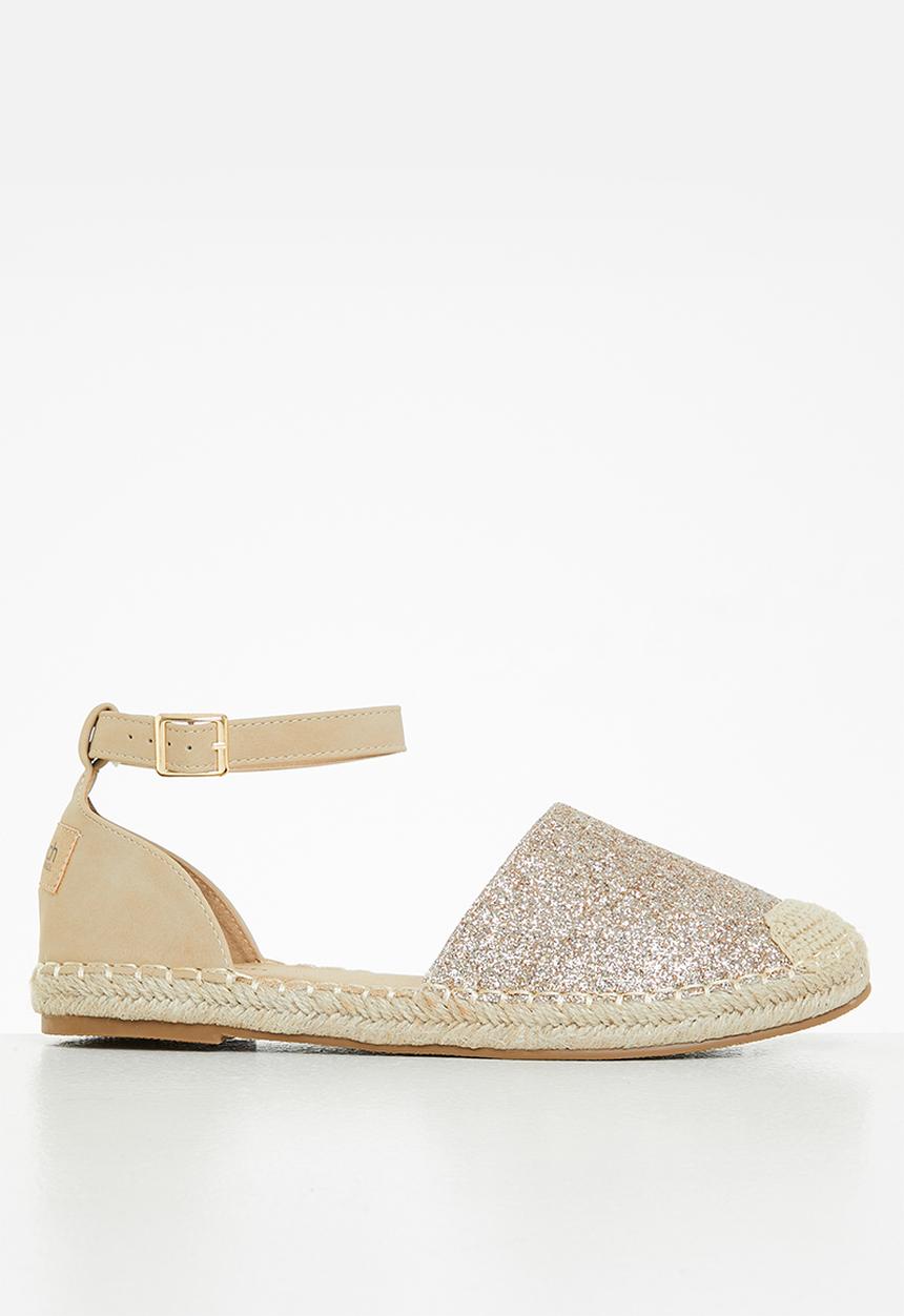 Viabeach - Espa 17 ankle tie espadrille - gold