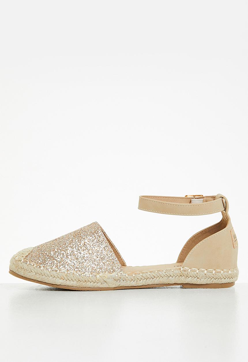 Viabeach - Espa 17 ankle tie espadrille - gold