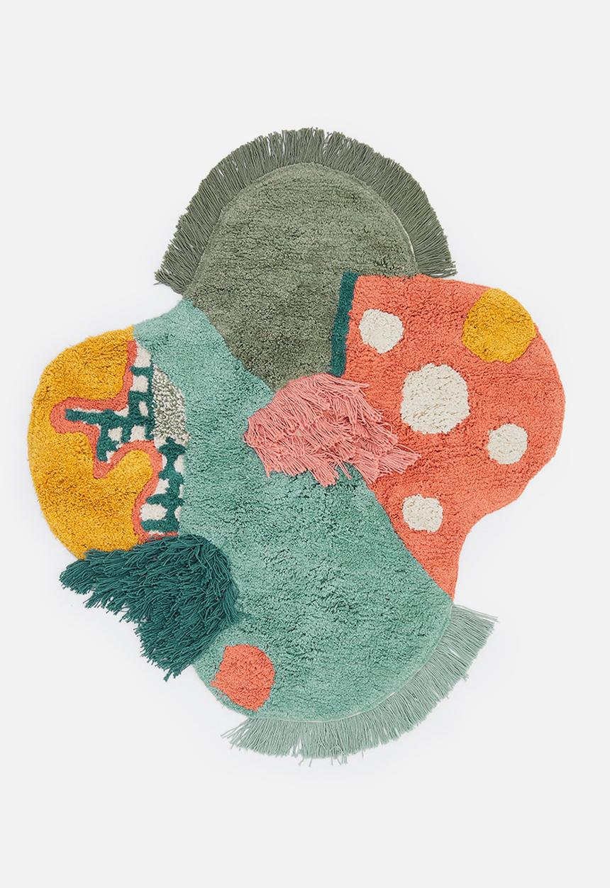 Sixth Floor - Patches tufted rug - multi