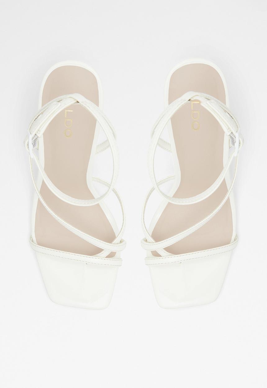 ALDO - Hainiel ankle strap heel - white